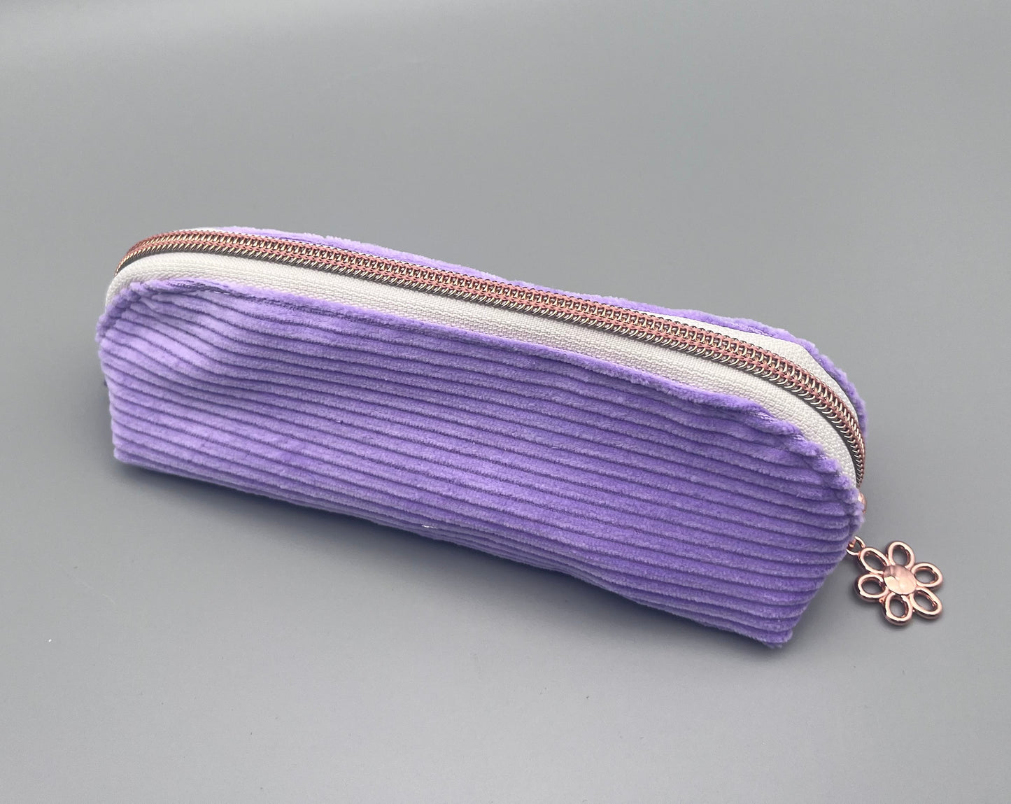 Lavender Corduroy Pouch