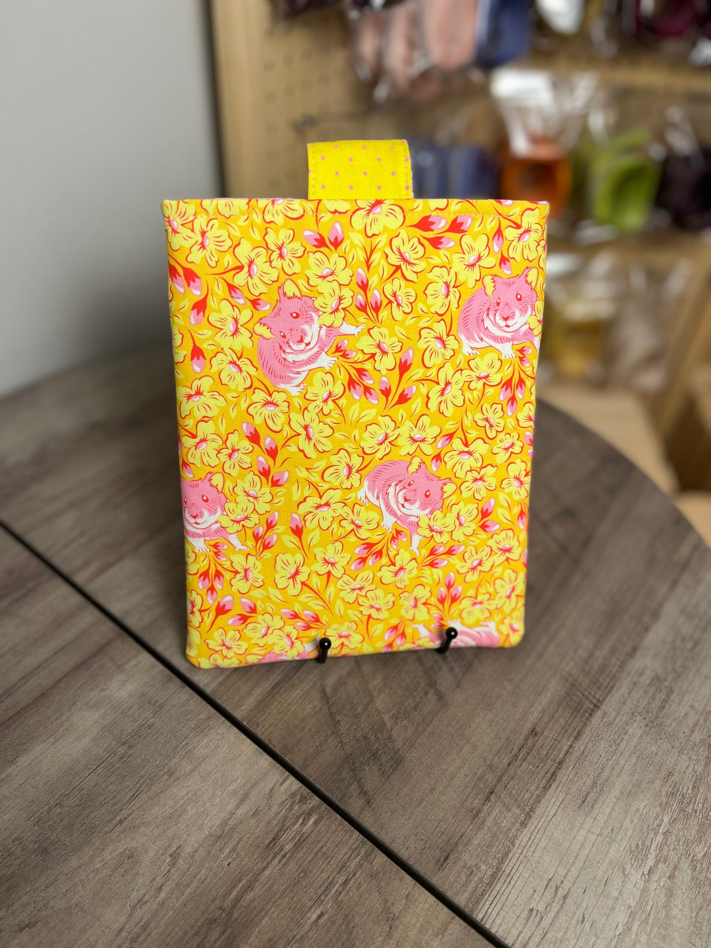 Besties Chubby Cheeks Buttercup Book Sleeve - Striped Zipper