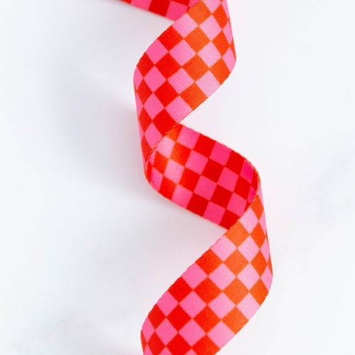 Checkered in Strawberry