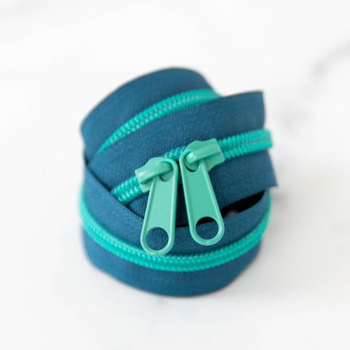 Tealtastic Zipper Tape