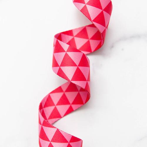 Triangle Webbing - Rhubarb
