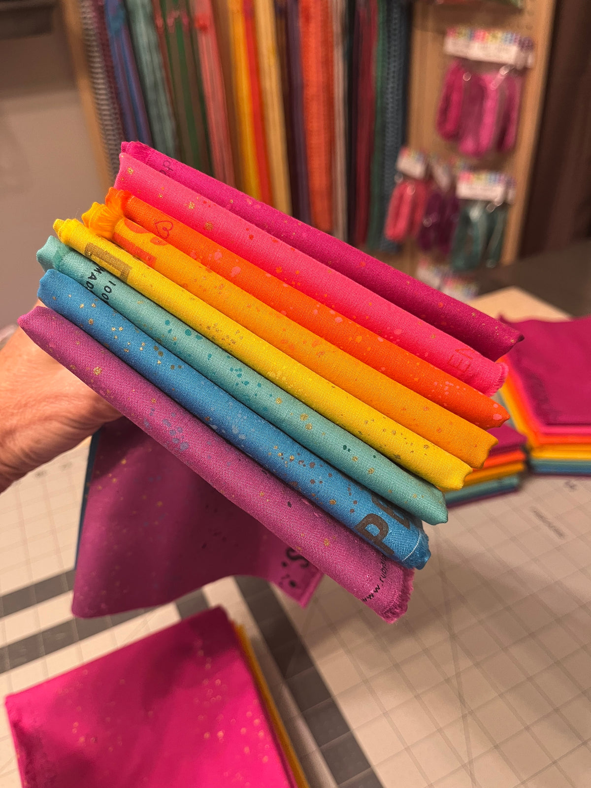 Speckled Bright & Playful Half-Yard Bundle