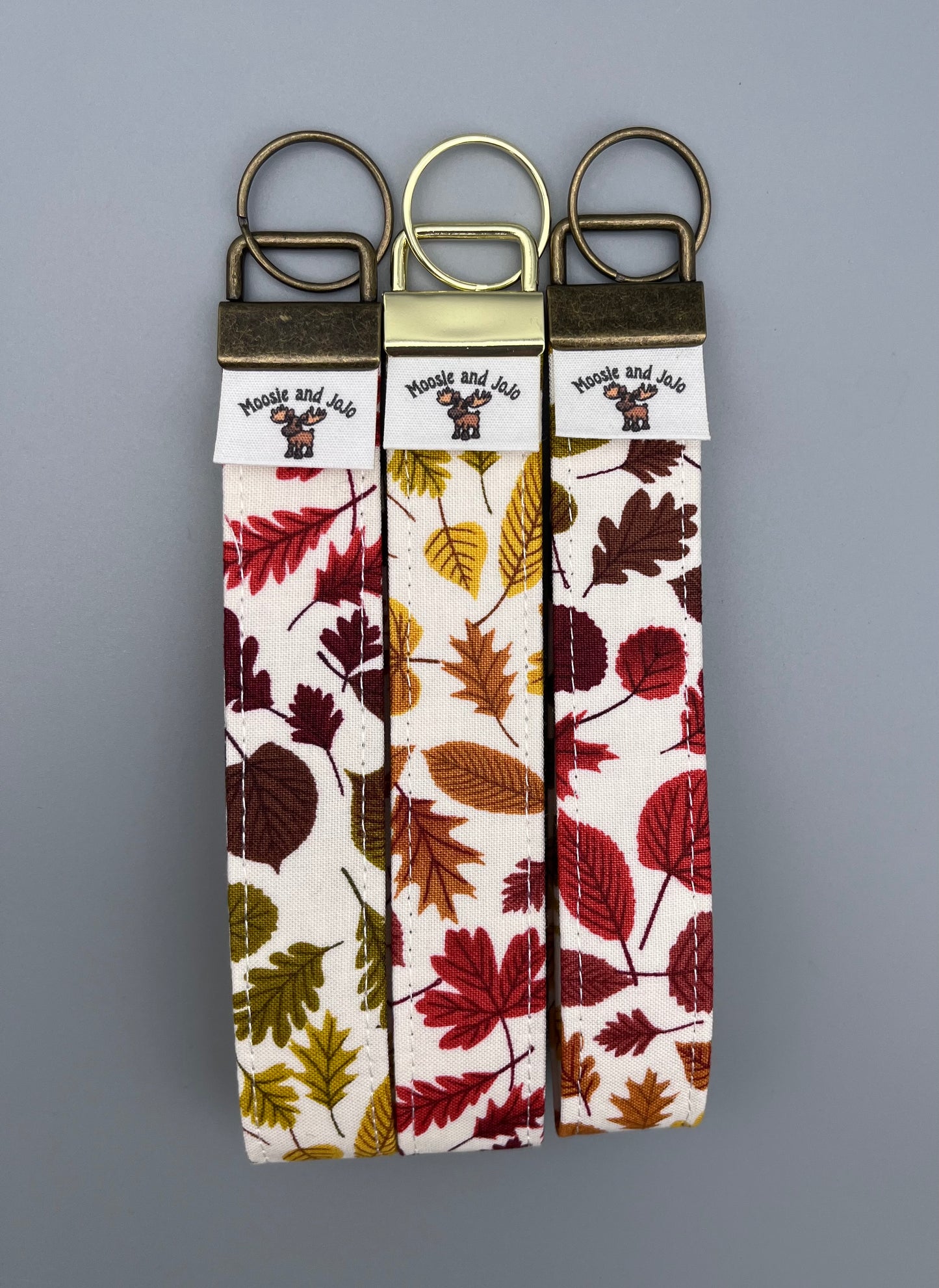 Fall Wristlet Keychain