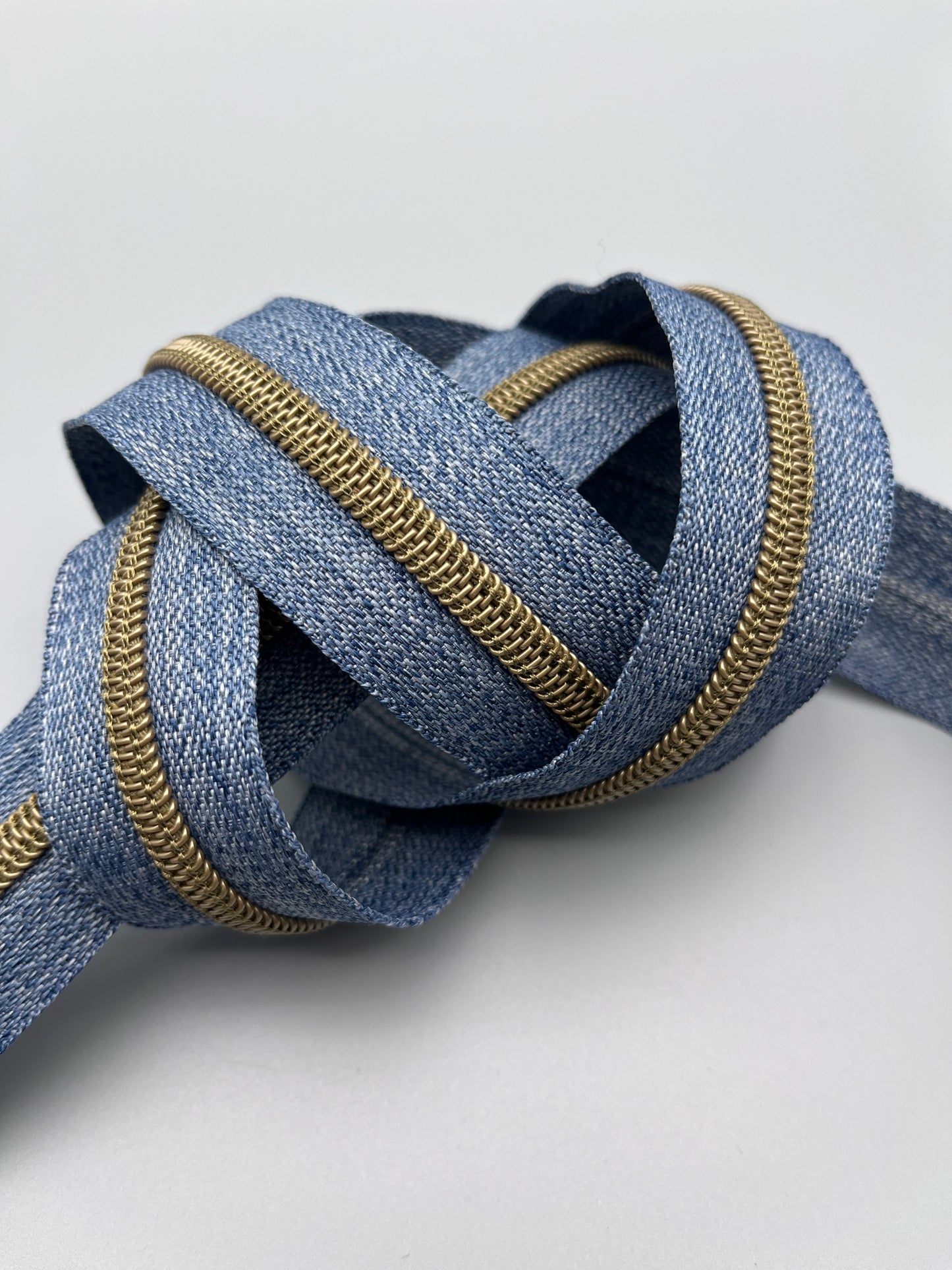 Blue Jean Baby Denim #5 Zipper Tape