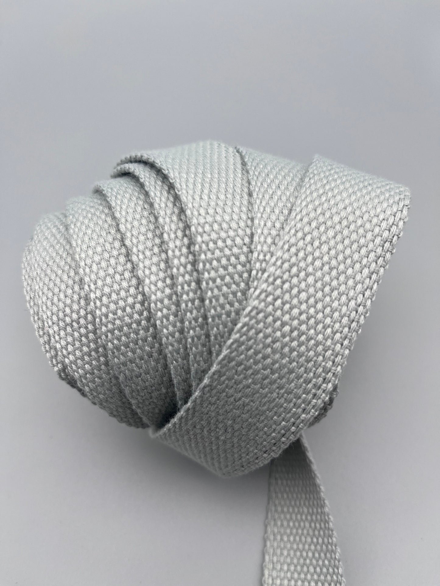 Silver Lining 1” Cotton Webbing