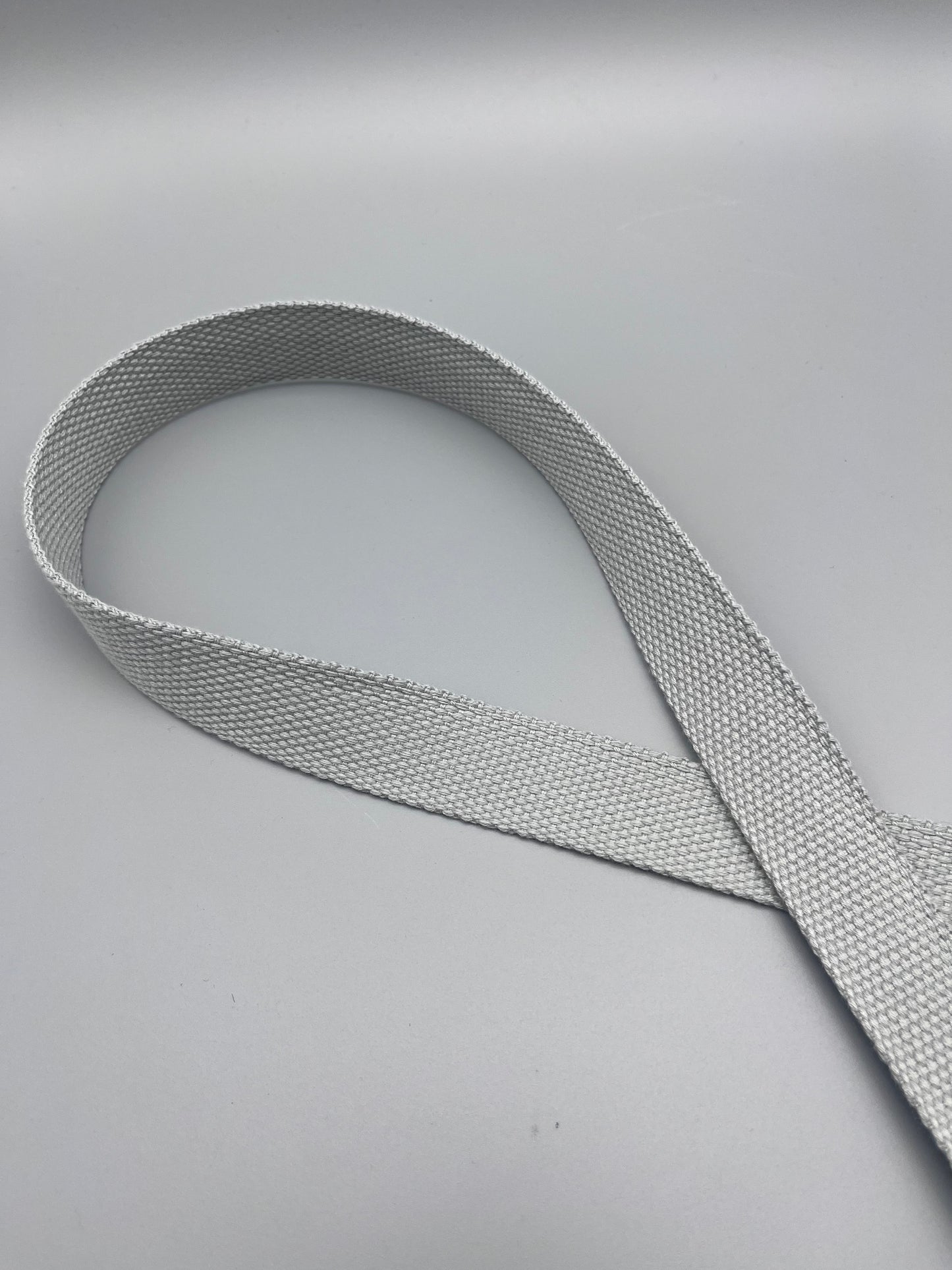 Silver Lining 1” Cotton Webbing