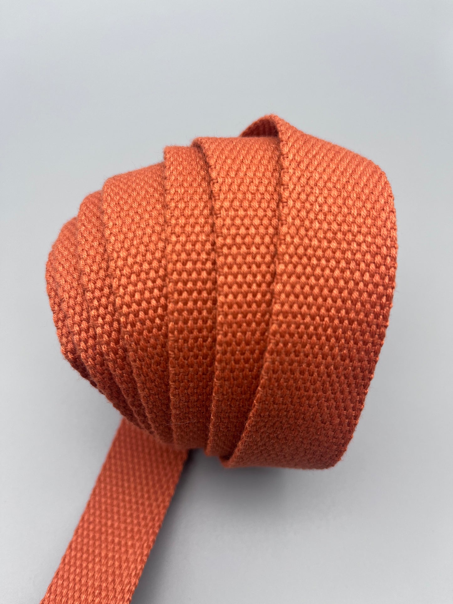 Pumpkin Spice 1” Cotton Webbing
