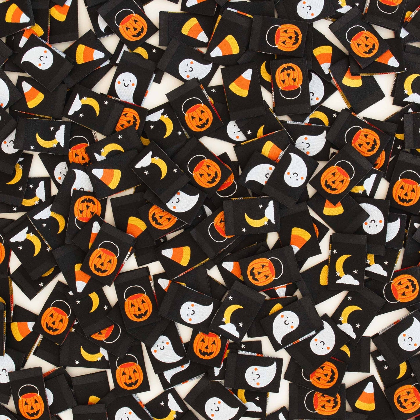 Halloween Icons Sew In Labels