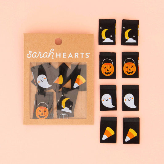 Halloween Icons Sew In Labels