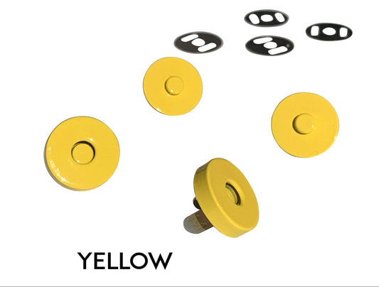 Colorful Magnetic Snaps: Yellow