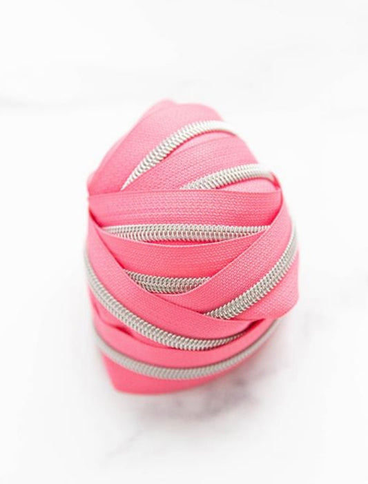 Rose Glow Zipper Tape
