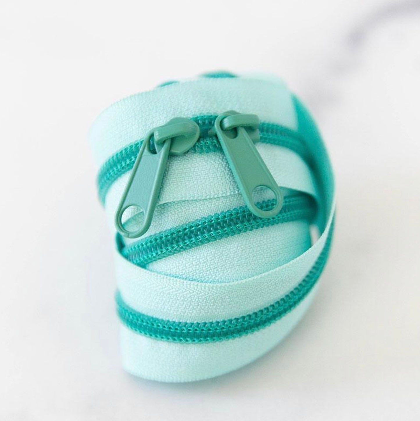 Spearmint Zipper Tape