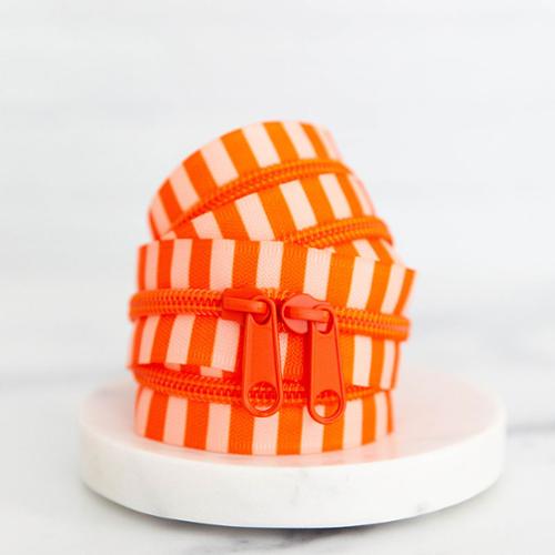 Winter Citrus Zipper Tape