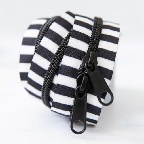Black Zipper Tape