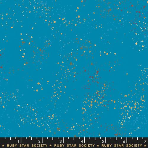 Ruby Star Society Speckled Metallic - Bright Blue