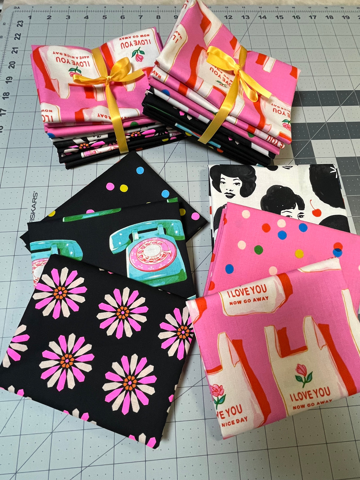 Pink with an Attitude Fat Quarter Bundle