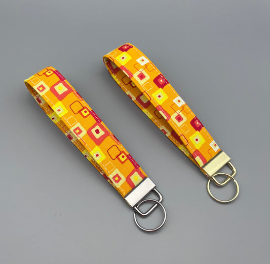 Retro Wristlet Keychain