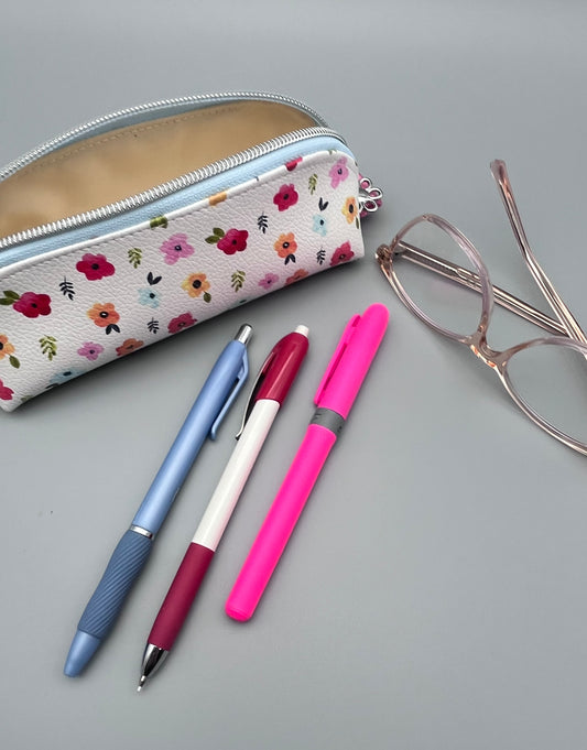 Floral Jordan Pouch