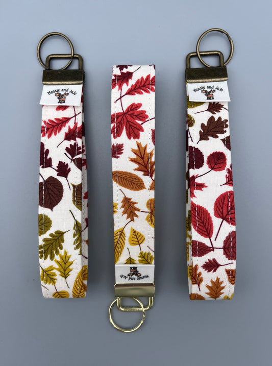 Fall Wristlet Keychain