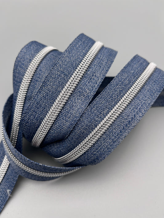 Blue Jean Baby Denim #5 Zipper Tape