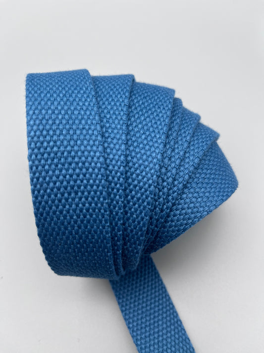 Bluebell 1” Cotton Webbing