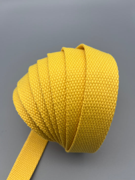 Sunbeam 1” Cotton Webbing